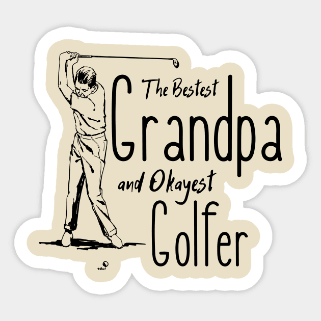 Grandpas who Golf Sticker by 31ers Design Co.